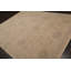 Tapis gris / beige oriental en laine noué à la main 8 pi 4 po x 10 pi 5 po