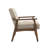 Keltie Fabric Accent Chair with Wooden Frame-1752688356