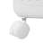 Plastic Rolling Laundry Hamper with Handles-743114417-742995309