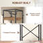 Steel Freestanding 8 - Hook Coat Rack-1850063371