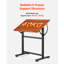 Adjustable Metal Base Drafting Table