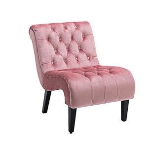 COOLMORE Modern Velda Armless Accent Living Room Chair / Leisure Chair
