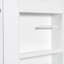 Meuble-lavabo autoportant avec lavabo, armoire de rangement avec tiroir à fermeture en douceur, tablettes latérales ouvertes-403792182