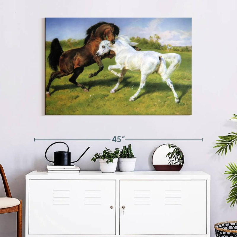 Brampt The Duel 1895, 26" H x 39" W