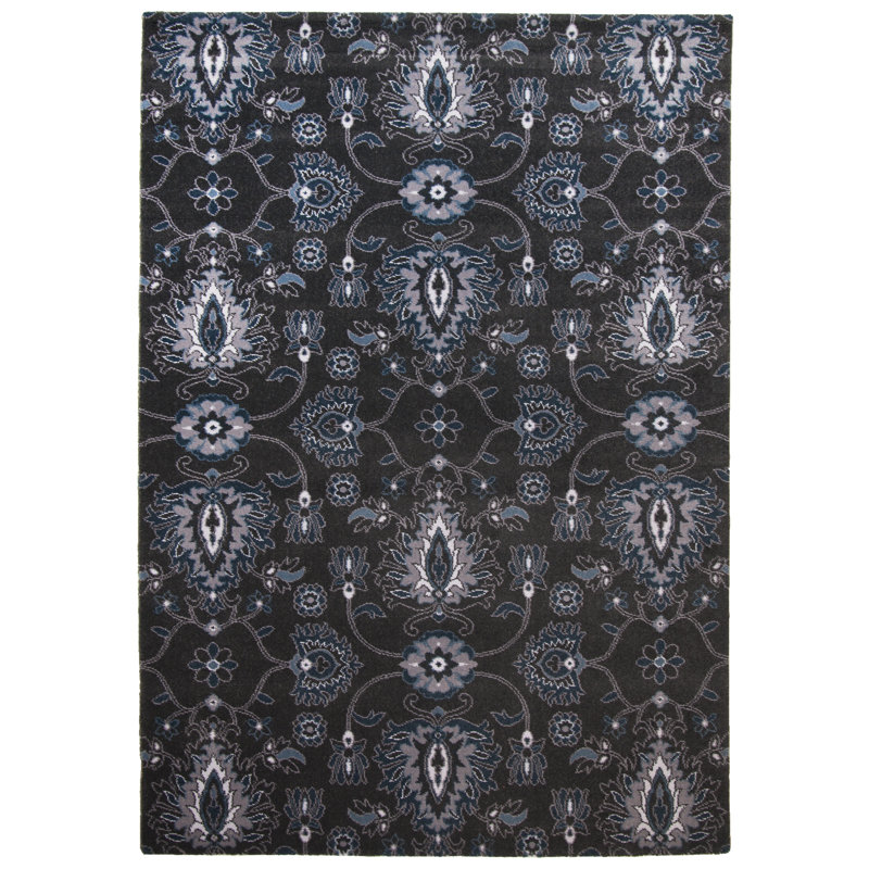 Yelverton Oriental Wool Hand Woven Area Rug, Rectangular 80 x 150cm