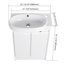 Meuble-lavabo simple 23 po avec comptoir en céramique-1522467260