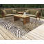 Tapis intérieur / extérieur brun clair Osman-804550007