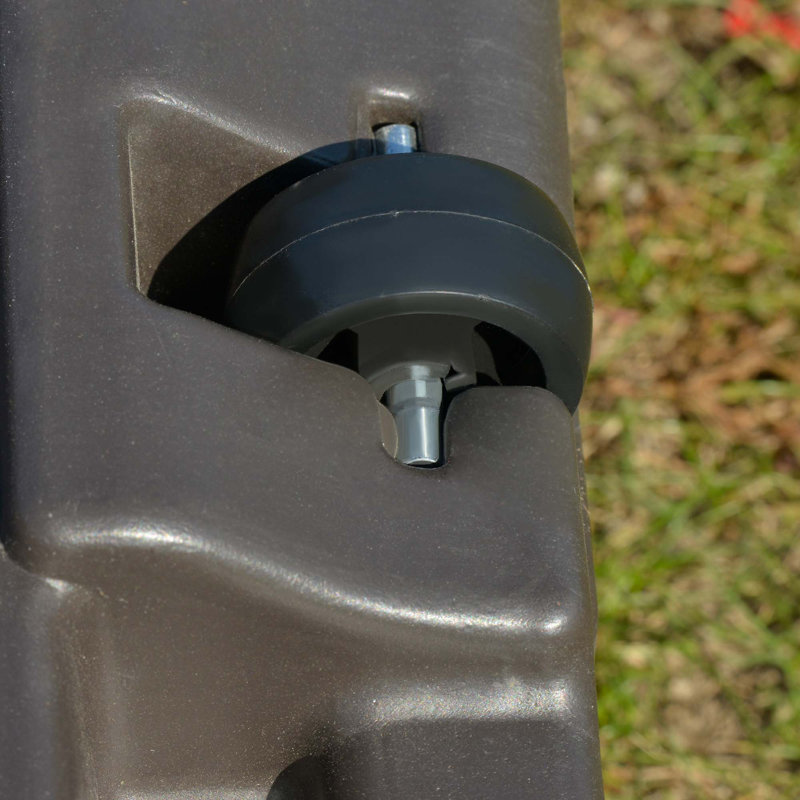 Base de parasol de patio polyvalente avec mouvement facile et capacité robuste