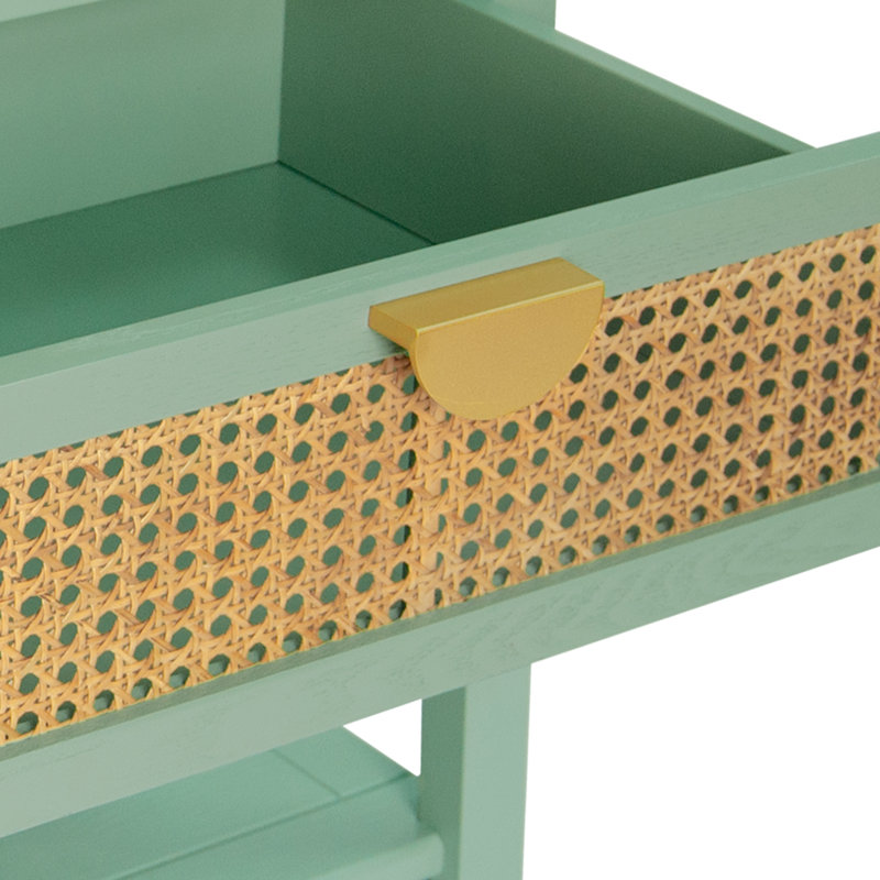 Table de chevet Lener, Vert clair