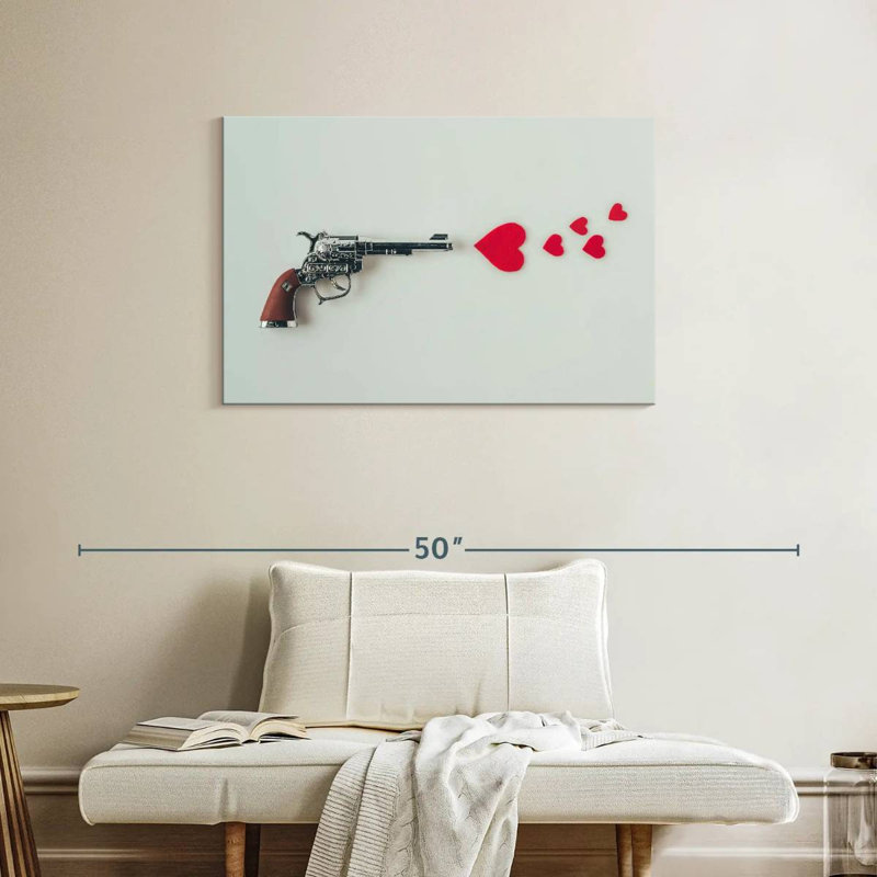 Kill With Love, 24" H x 36" W