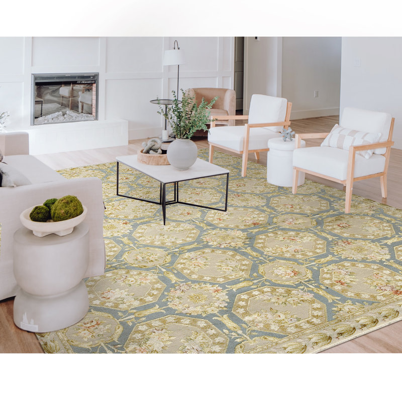 Elegance Geometric Area Rug, Rectangle 6' x 9'