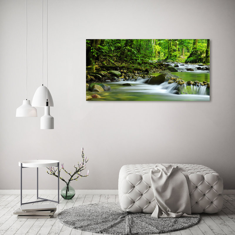 Mountain Stream - Wrapped Canvas Print