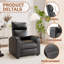 Canapé-lit simple en cuir PU, fauteuil de salon avec support lombaire-1955931151