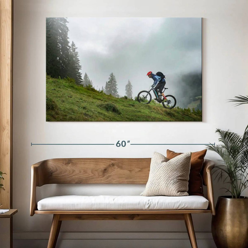 Senne Mountain Bike Ride, 34" H x 51" W