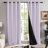 100 Percent Blackout with Liner Grommet Curtain Panel (Set of 4)-106344230-106344217