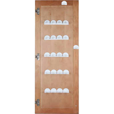 Plastic Spice Rack with Adjustable Racks