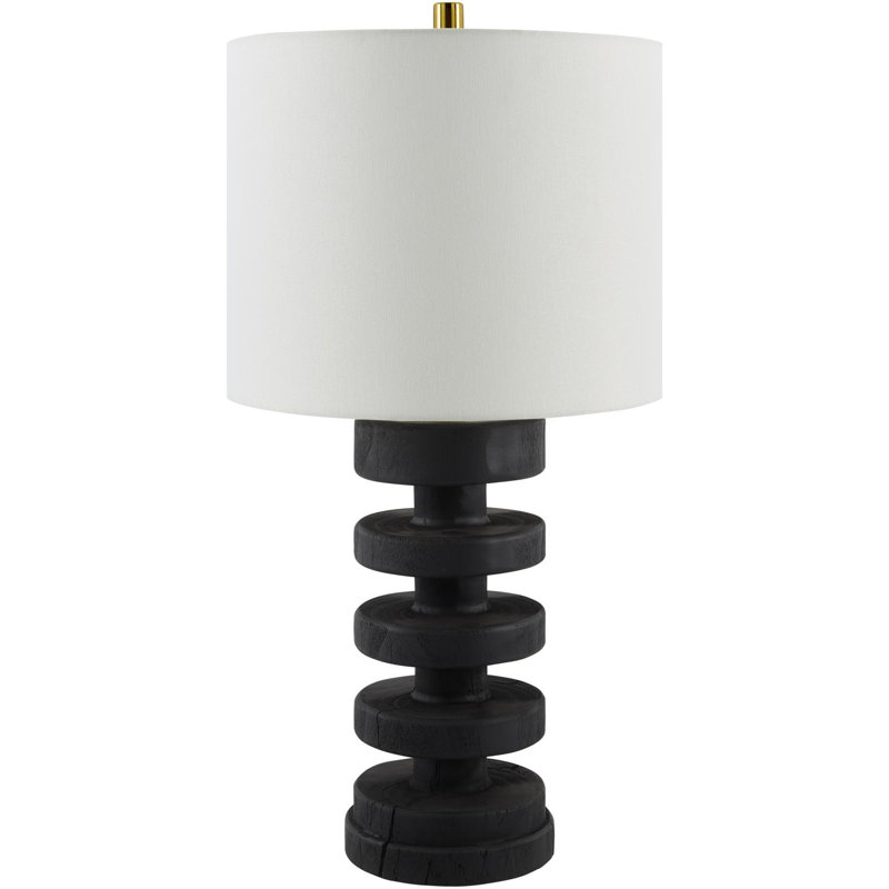 Saro Table Lamp, Black