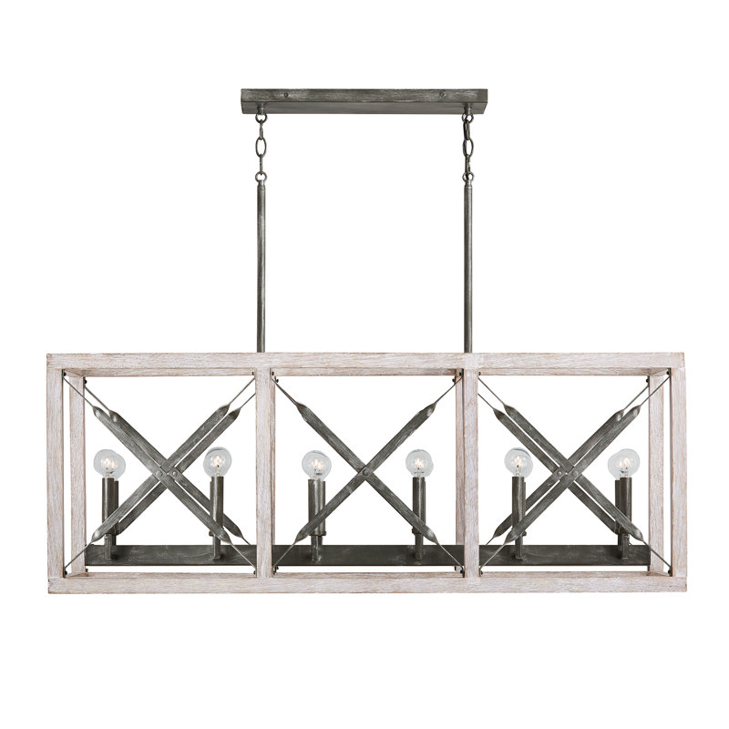 Luminaire suspendu pour îlot de cuisine 12 lumières emek