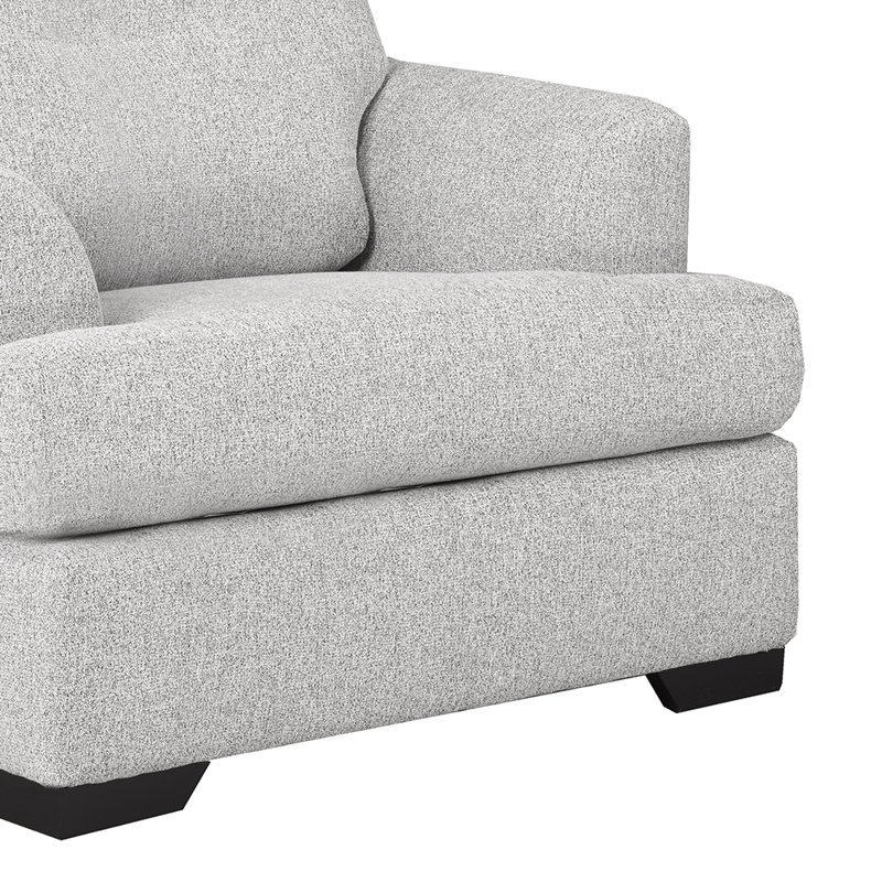 Fauteuil Abilio, Polyester graphite