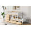 Lit superposé Loft avec tiroirs et échelle-567935340