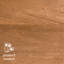 Table de bout en bois massif avec plateau en forme de raquette Cinta-485563208