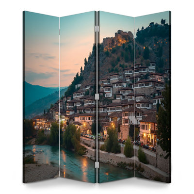 Cloison pliante 4 panneaux Royal Berat