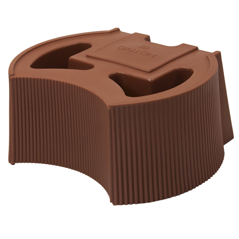 Support 50 gallons Rain Wizard Urn, Terra Cotta