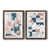 Papier, cadre noyer