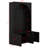 Entryway Hall Tree With Storage Bench, Adjustable Shelves, Arched Coat Rack With 4 Golden Hooks And 3 Cabinets-963269646