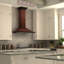 ZLINE 36 po. Hotte de cuisine murale auvent convertible martelée à la main Designer Series-977776045-1045880371