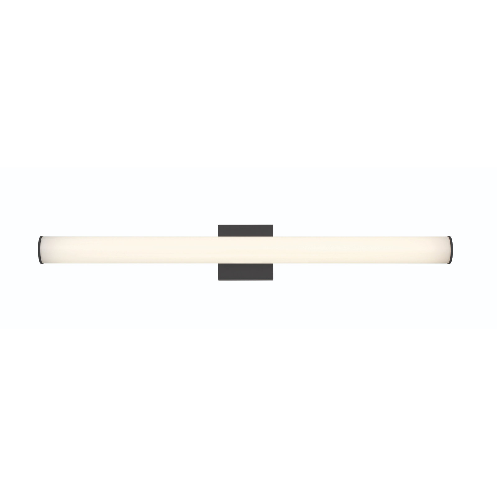 Stepridge Single Light Vanity Light, 2.5'' H x 36'' W x 2.5'' D, Matte Black