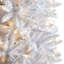 Sapin de Noël cachemire blanc avec lumières DEL-695275022