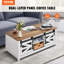 Block Coffee Table with Storage