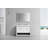 47.63'' Double Bathroom Vanity with Acrylic Top-84921291