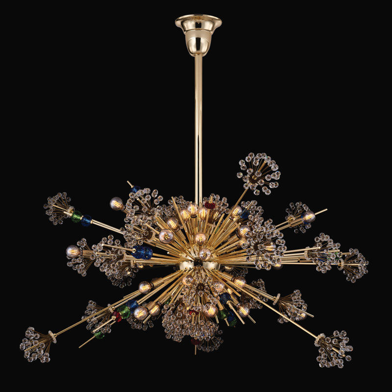 Constellation Colorata 46 LT 18k Gold/Constellation Colorata Chandelier Allegri, Gold