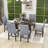 Nachel 6 - Person Extendable Dining Set