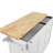 Kitchen Island With Foldable Counter Top, Kitchen Storage Cart With Slide-Out Shelf, Towel Rack And Drawer, Rolling Kitchen Cart On Wheels, Kitchen Island-1368757147