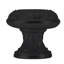 edgar berebi regina knob in matte black plate-2006516992