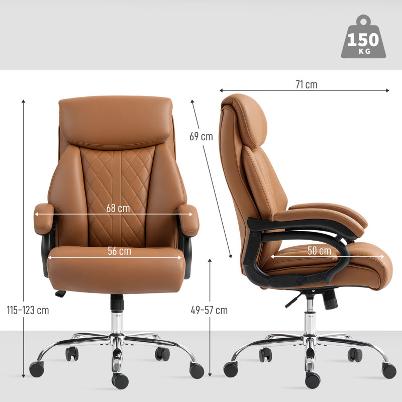 Latitude Run Executive Chair, Brown