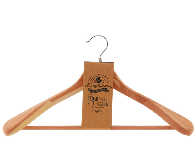 Coeur Wood Standard Hanger for Suit/Coat