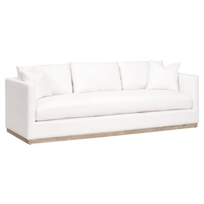 Siraj 96" Recessed Arm Sofa with Reversible Cushions