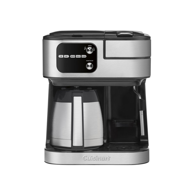 COFFEE CENTER BARISTA BAR 4-IN-1 COFFEEMAKER, Thermal, Silver Thermal, 10 cups