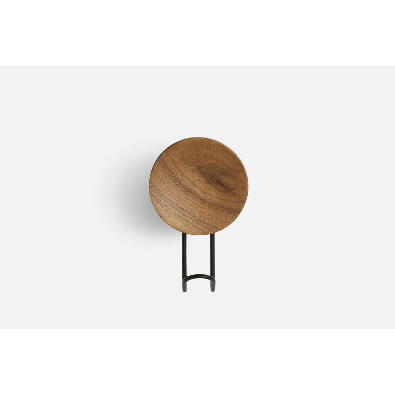 Around Wall Hanger (Large), Black/Walnut
