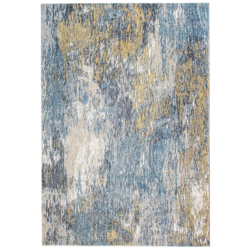 Abstract Indoor Rug, Rectangle 6' x 9'