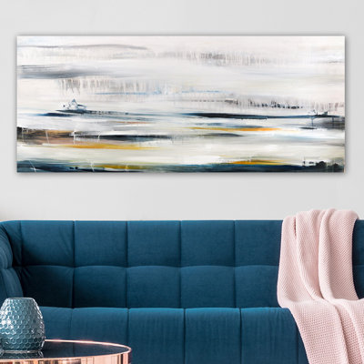 Stunning Decorative Canvas Painting, 19.7 x 47.2 inches | 100% Canvas, 100% Wooden Frame (Thickness: 1.2 inches) | Ideal for Living Room, Bedroom, and Office Decor | Vibrant Colors & Unique Design