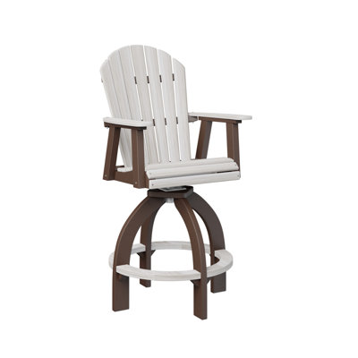 Comfo Back Outdoor Bar Stool