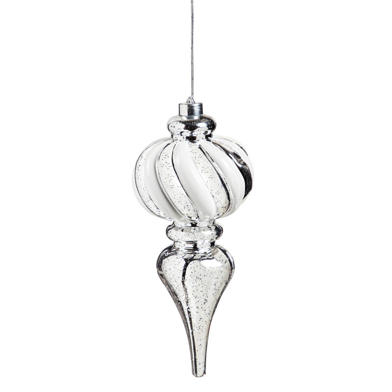11.02'' Lighted Finial Ornament