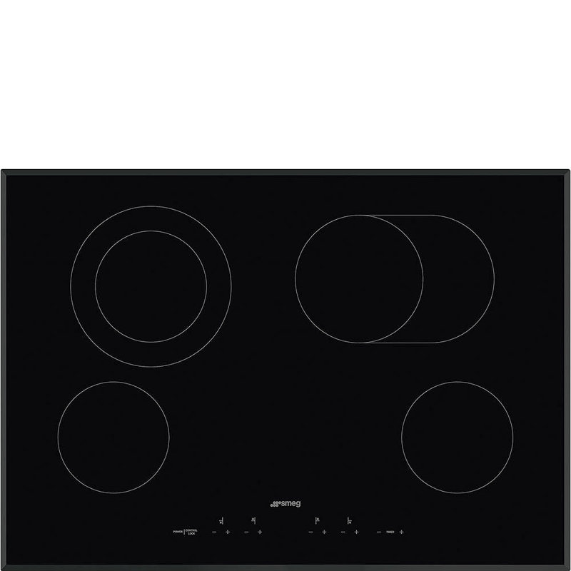 Surface de cuisson électronique 30 po en céramique Smeg