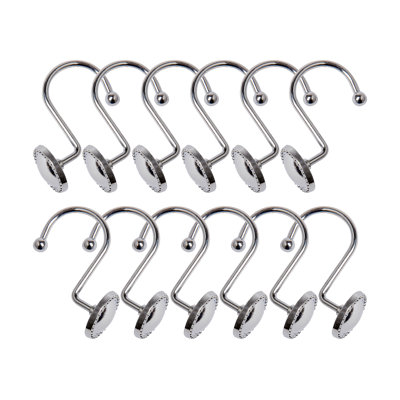 Zinc Shower Curtain Hook