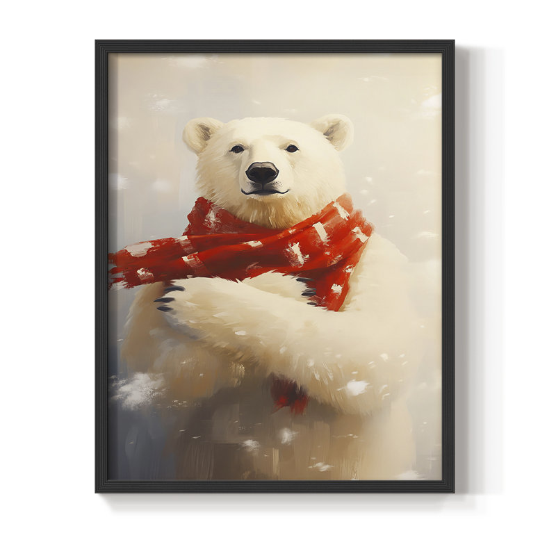 «Christmas Holiday Art», série 2-Cxxxi, reproduction encadrée - bois massif, H 11 po x l 9 po, Noir, noir, noir, noir